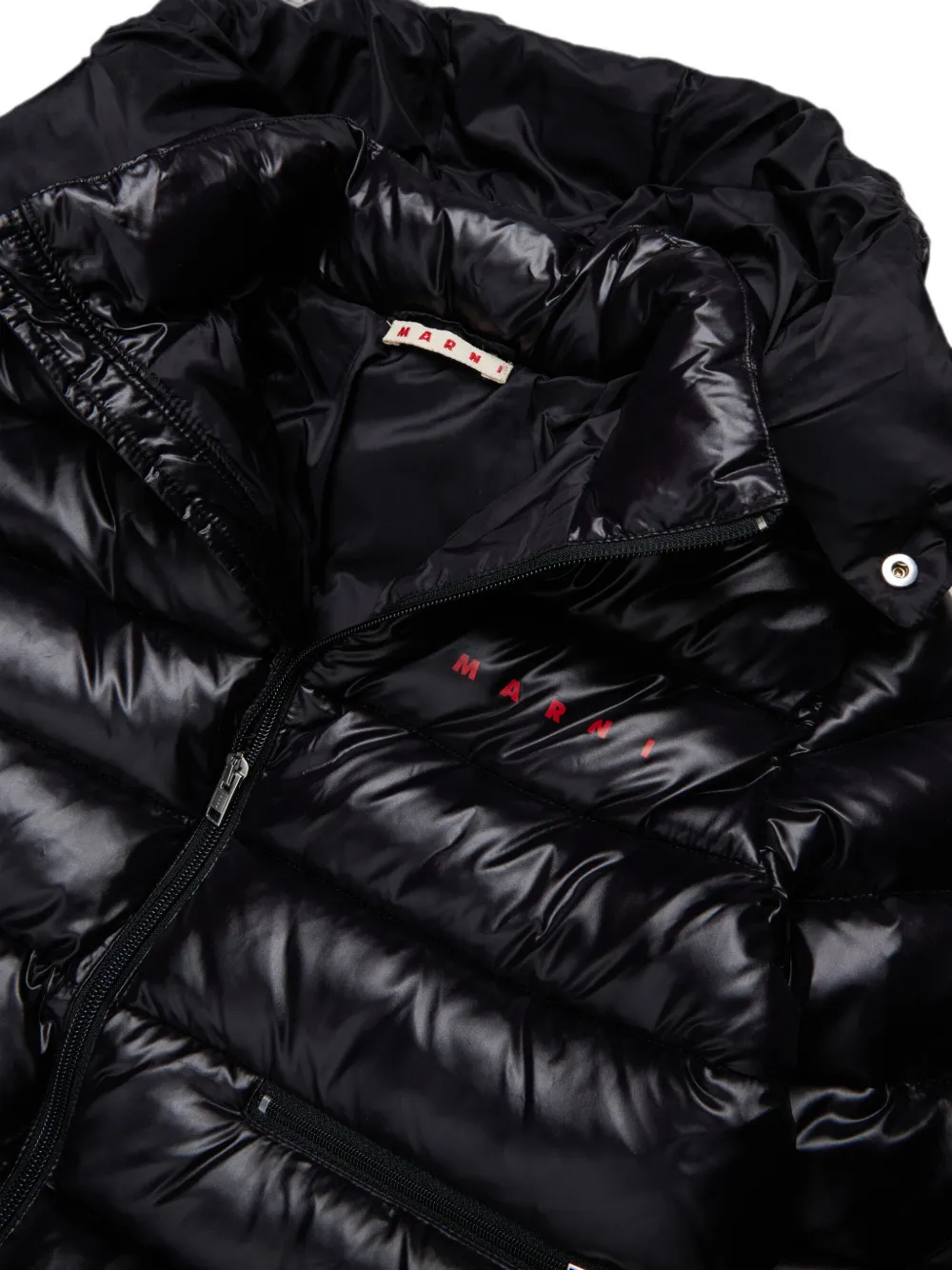 Marni Kids Gewatteerd jack Zwart