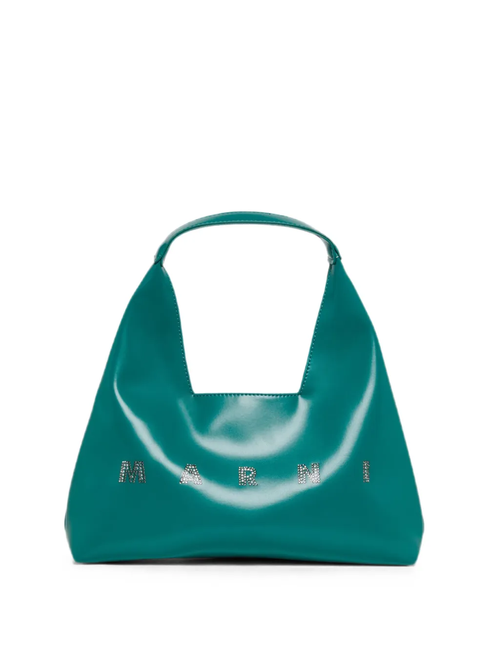 Marni Kids Diamond shoulder bag - Verde
