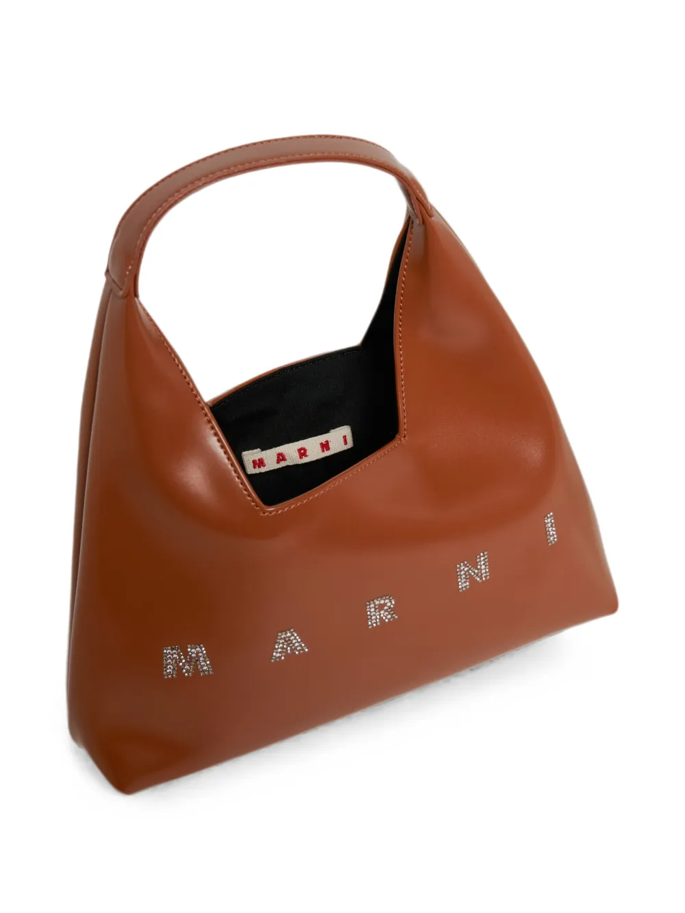 Marni Kids Schoudertas met logo Bruin