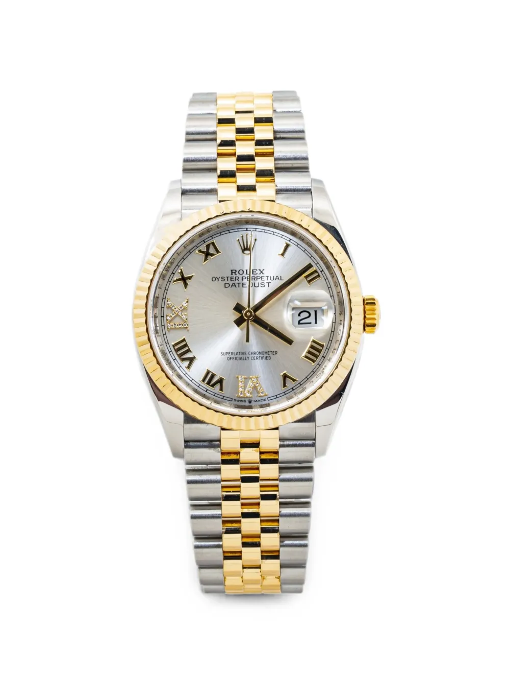 Rolex Datejust 36mm watch - Argento