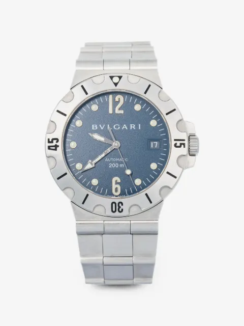 Bvlgari Pre-Owned Diagono Scuba 38mm watch