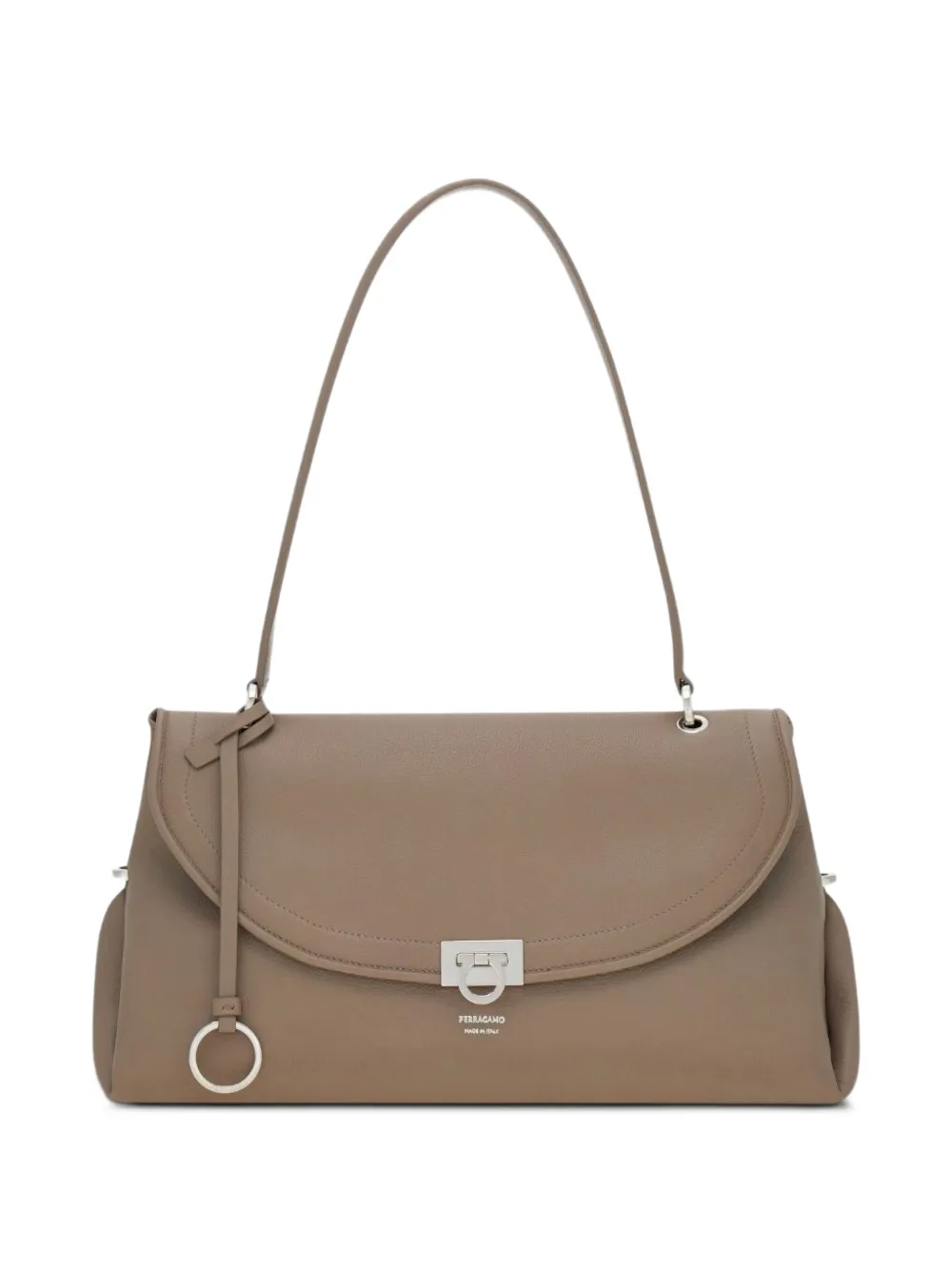 Ferragamo Sofia leather shoulder bag - Toni neutri