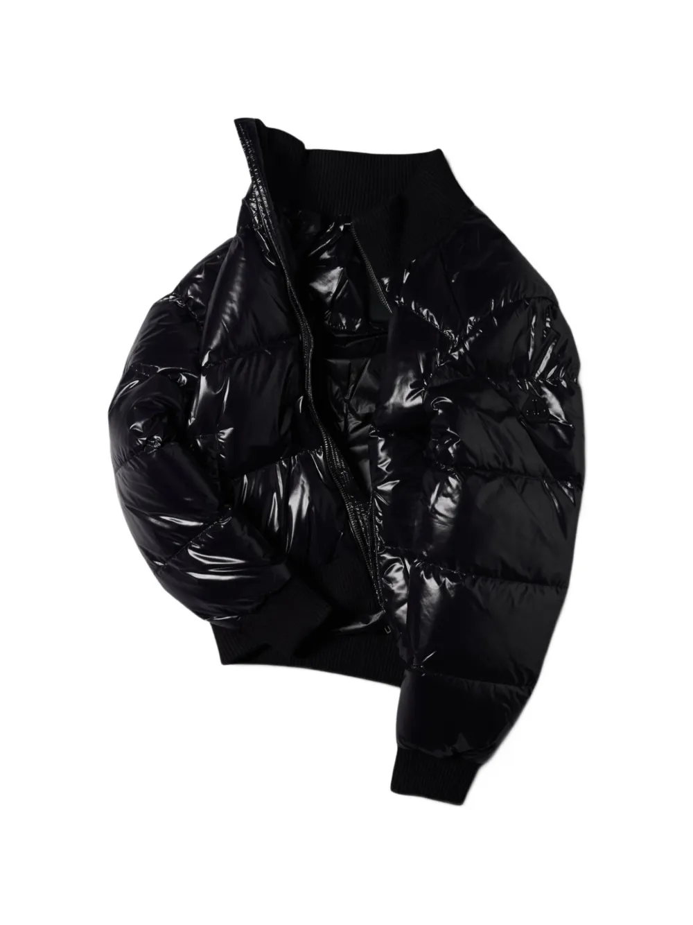 Moose Knuckles Kings quilted high-neck jacket - Noir Moose Knuckles Kings quilted high-neck jacket - Noir