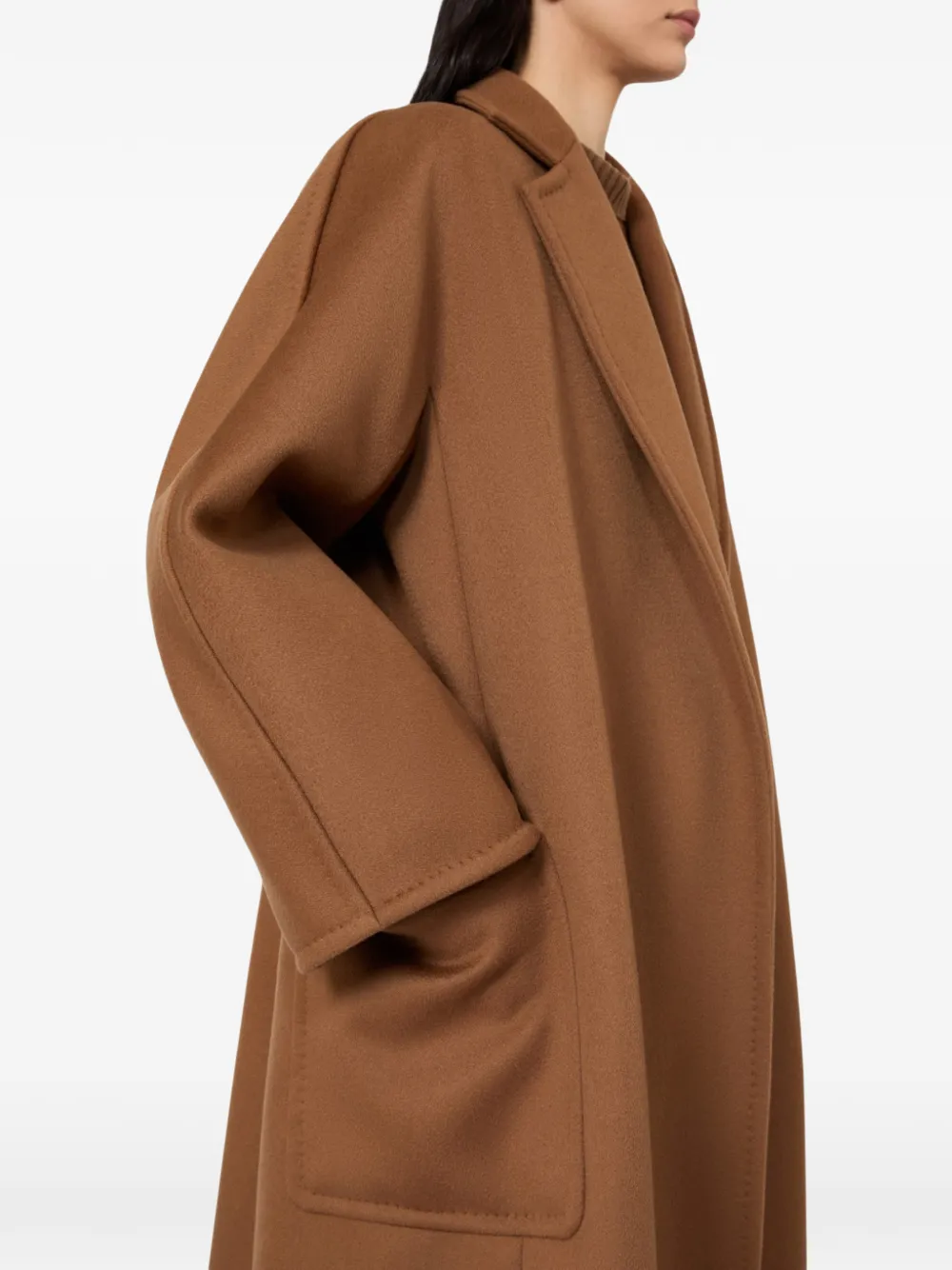 Max Mara Jack met gekerfde revers Beige