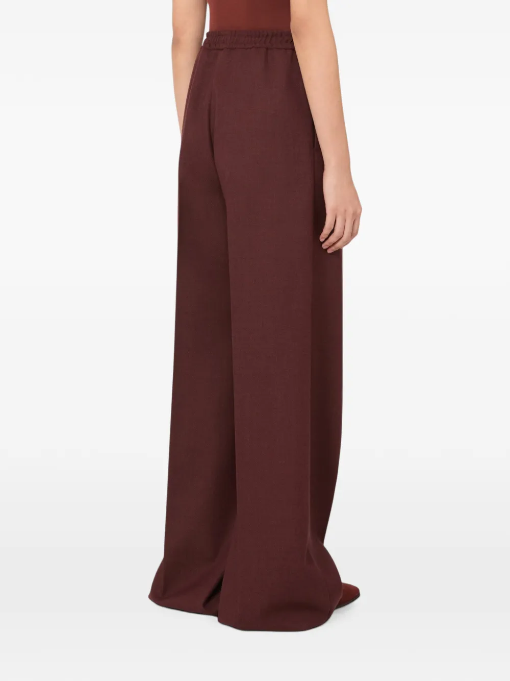 Max Mara Salom broek met trekkoord Rood