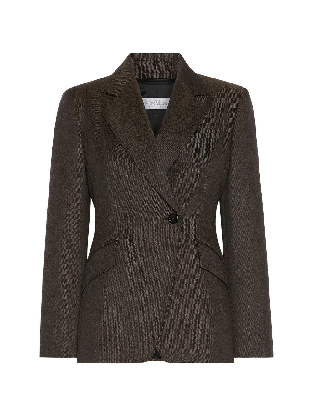 Max Mara Einreihiges Sakko - Braun