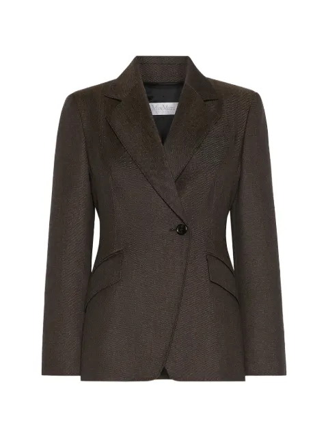 Max Mara blazer de lana con botones