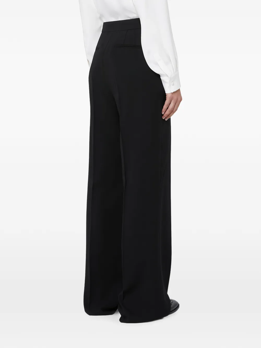 Max Mara Straight pantalon Zwart