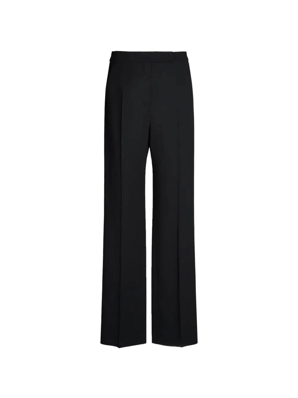 Max Mara pressed-crease wide-leg trousers - Black