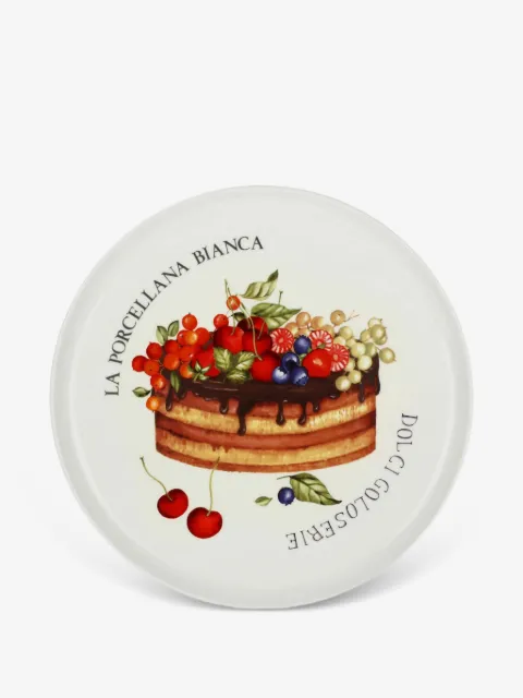LA PORCELLANA BIANCA Goloserie cake plate