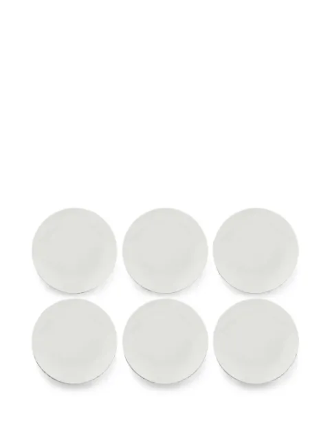 LA PORCELLANA BIANCA Essenziale dinner plates (set of six)