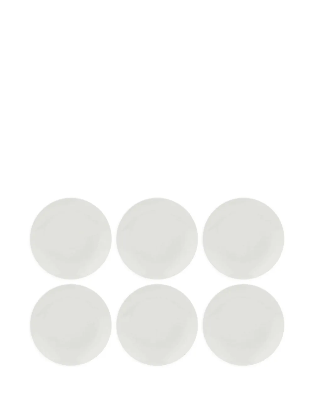 LA PORCELLANA BIANCA Essenziale dinner plates (set of six) - Weiß