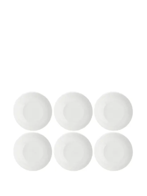 LA PORCELLANA BIANCA Essenziale soup plates (set of six)