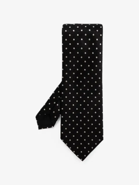 TOM FORD polka-dot silk tie