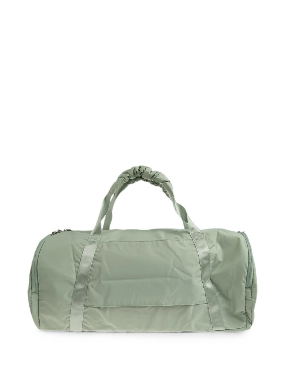 Nike Duffel logo-embroidered ruched-handle holdall Groen