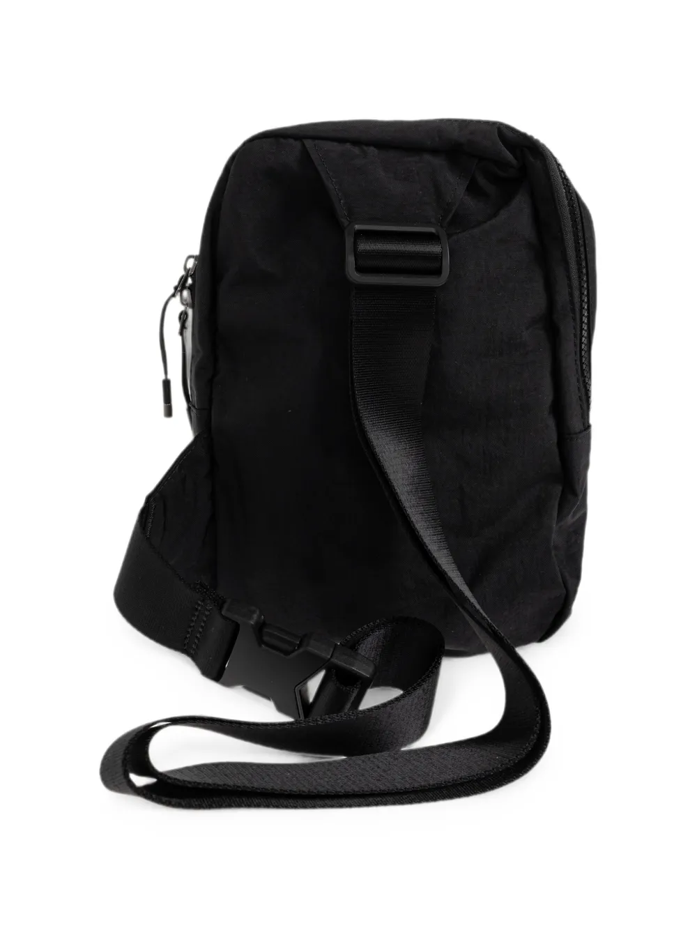 Nike Aura logo-plaque crossbody bag Zwart