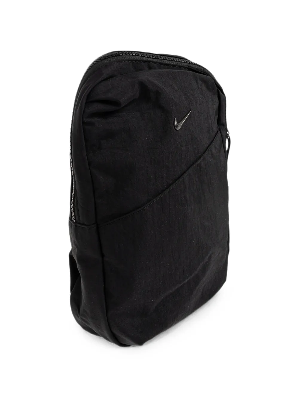 Nike Aura logo-plaque crossbody bag Zwart