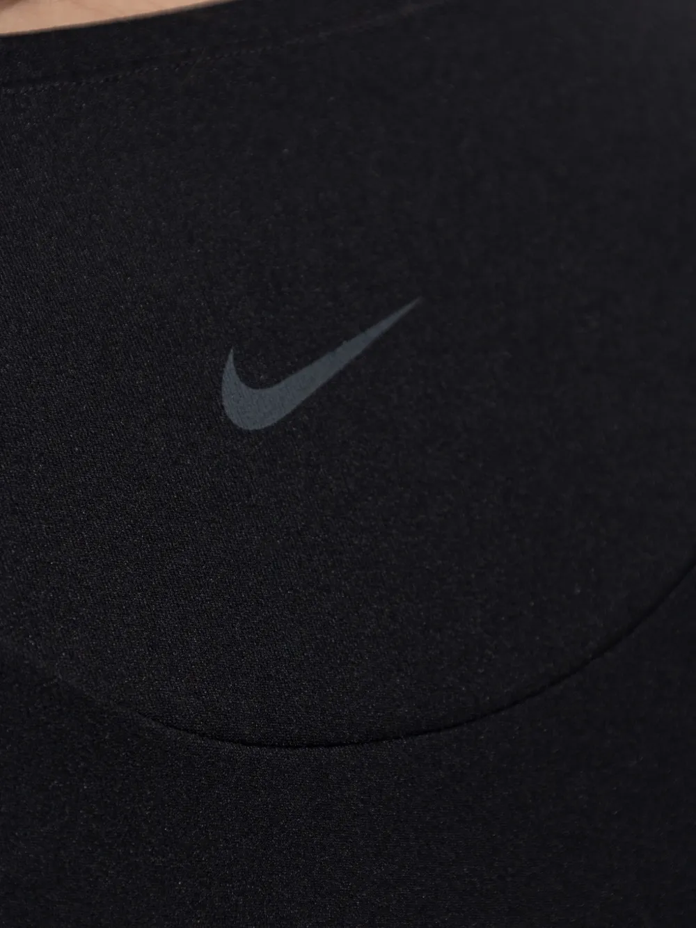 Nike Swoosh-logo T-shirt Zwart