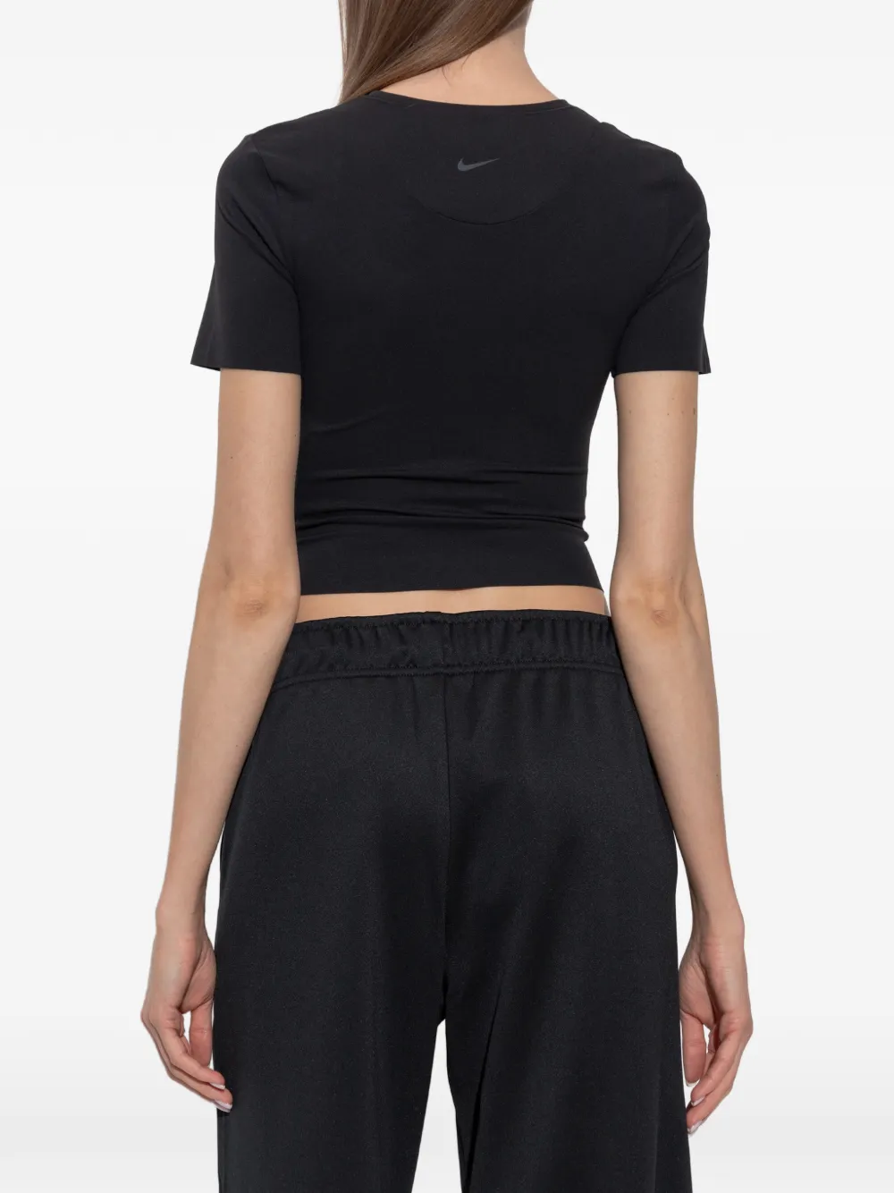 Nike Swoosh-logo T-shirt Zwart