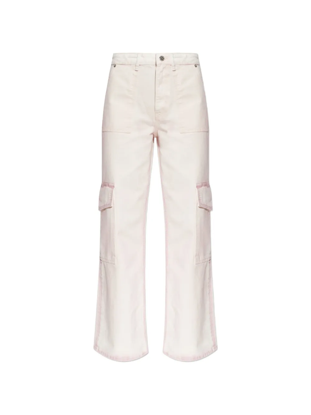 GANNI multi-pocket cargo pants - Rosa