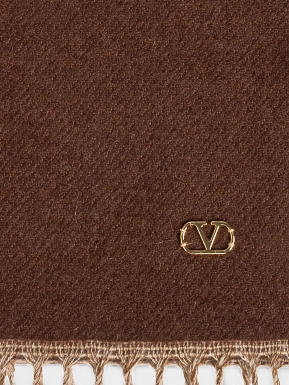 Valentino Garavani VLogo Signature sjaal Bruin