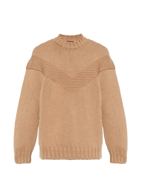 DSQUARED2 chevron-knit sweater