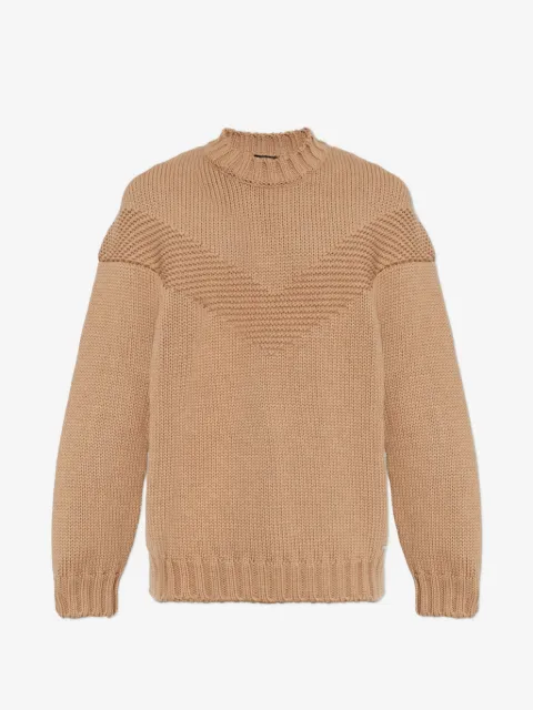 DSQUARED2 chevron-knit sweater