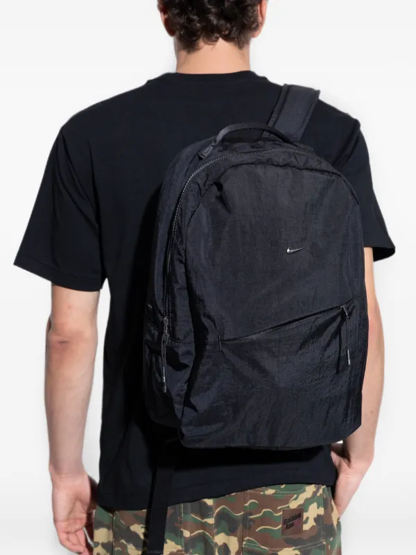 backpacks with laptop sleeve nike Amazon.com | Black Medium Backpack - School, Sports, or Casual Use - Black, Polyester, 21L, 3 Compartments, Water Resistant, Unisex, One Size Fits Most Detachable mini bag allows you to keep small items organised. Nike logo-plaque Backpack | Black