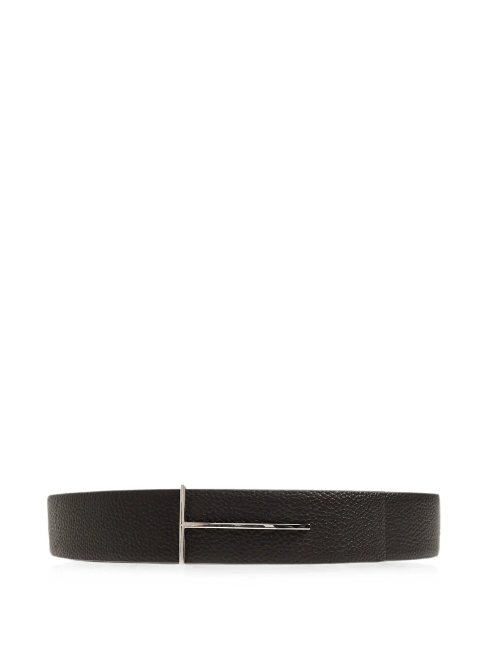 TOM FORD T-buckle reversible belt - Marrone