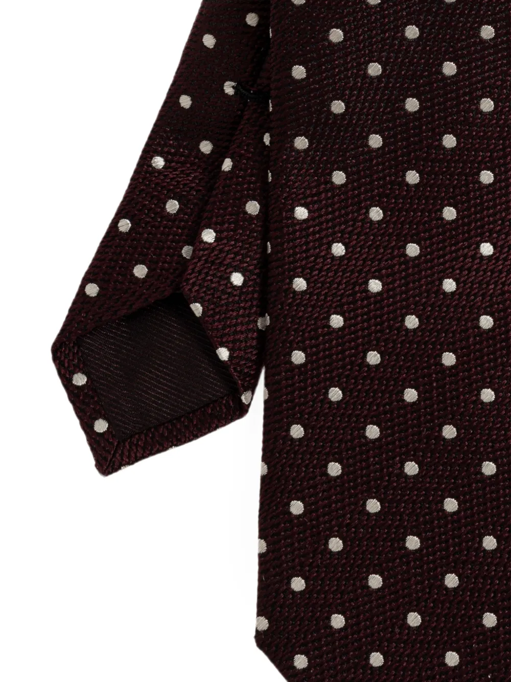 TOM FORD Stropdas met stippen Rood