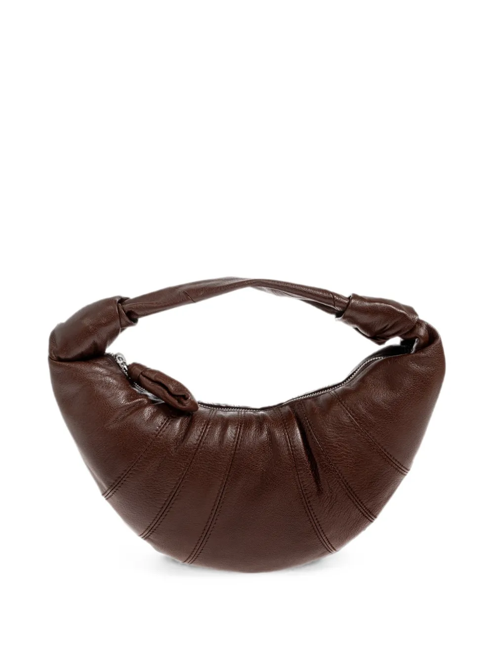 LEMAIRE mini Fortune Croissant leather tote bag - Brown