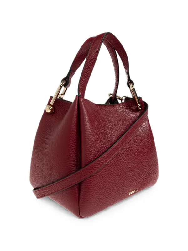 Furla Grained Leather Tote Bag | Red | FARFETCH
