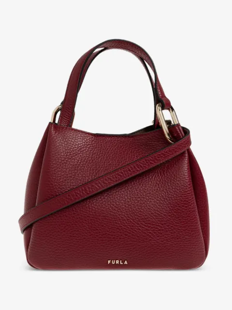 Furla Nuvola grainy leather tote bag