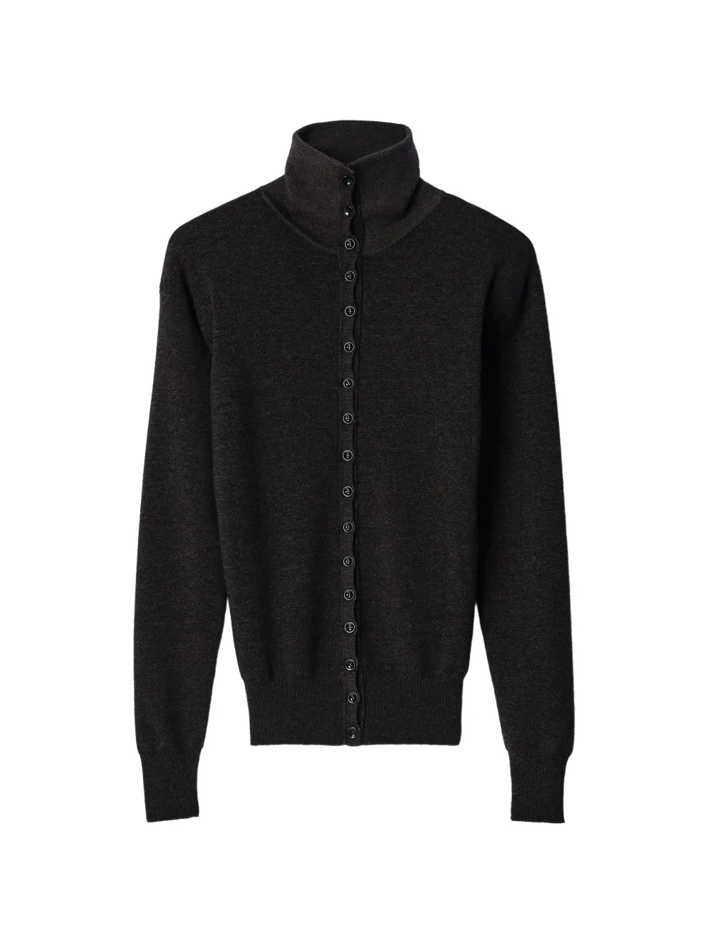 LEMAIRE button-up wool cardigan - Marrone