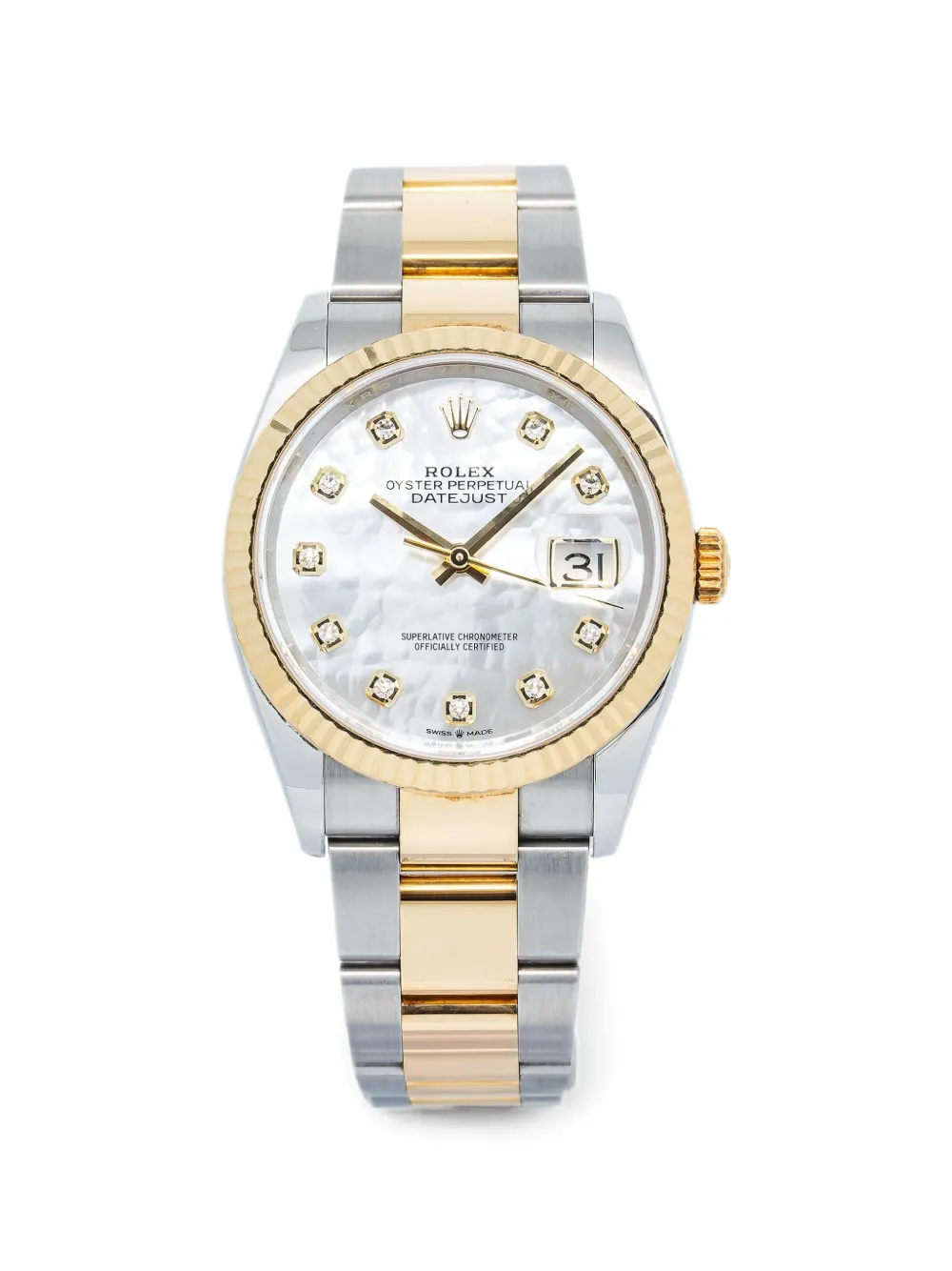 Rolex Datejust 36mm watch - Weiß