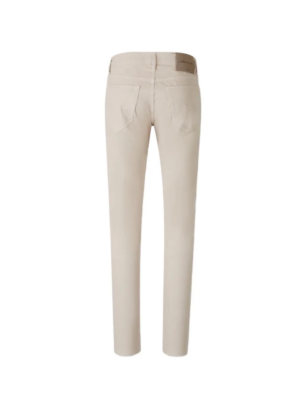 Jacob Cohën Skinny jeans met logopatch Beige