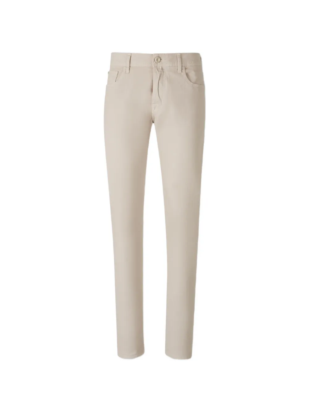 Jacob Cohën logo-patch slim-fit jeans - Nude