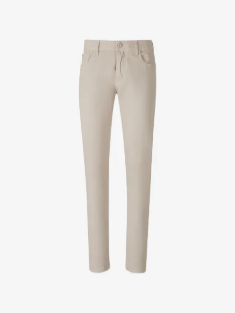 Jacob Cohën logo-patch slim-fit jeans