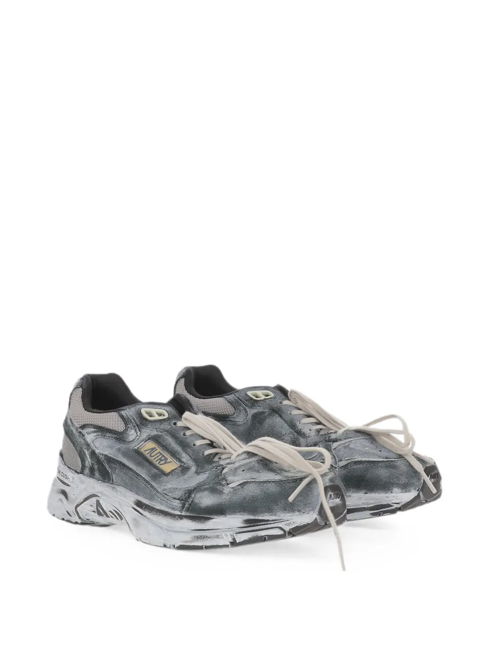 Autry Sneakers met gerafeld effect Grijs