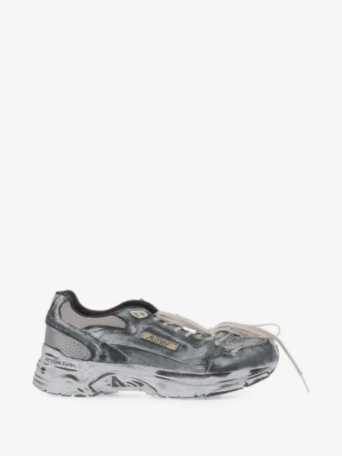 Autry Hyperway distressed-effect sneakers