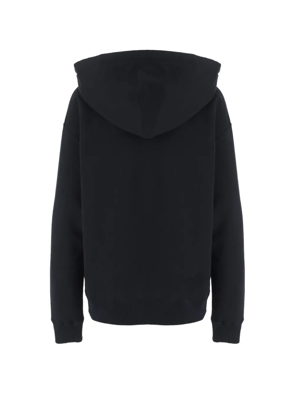 Jil Sander Hoodie met logoprint en rits Blauw