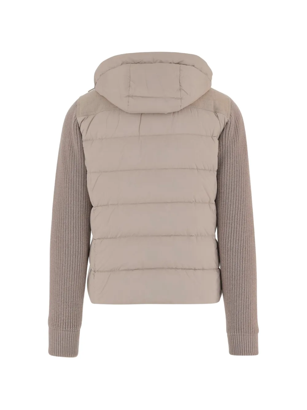 Moorer Gewatteerd jack met rits Beige