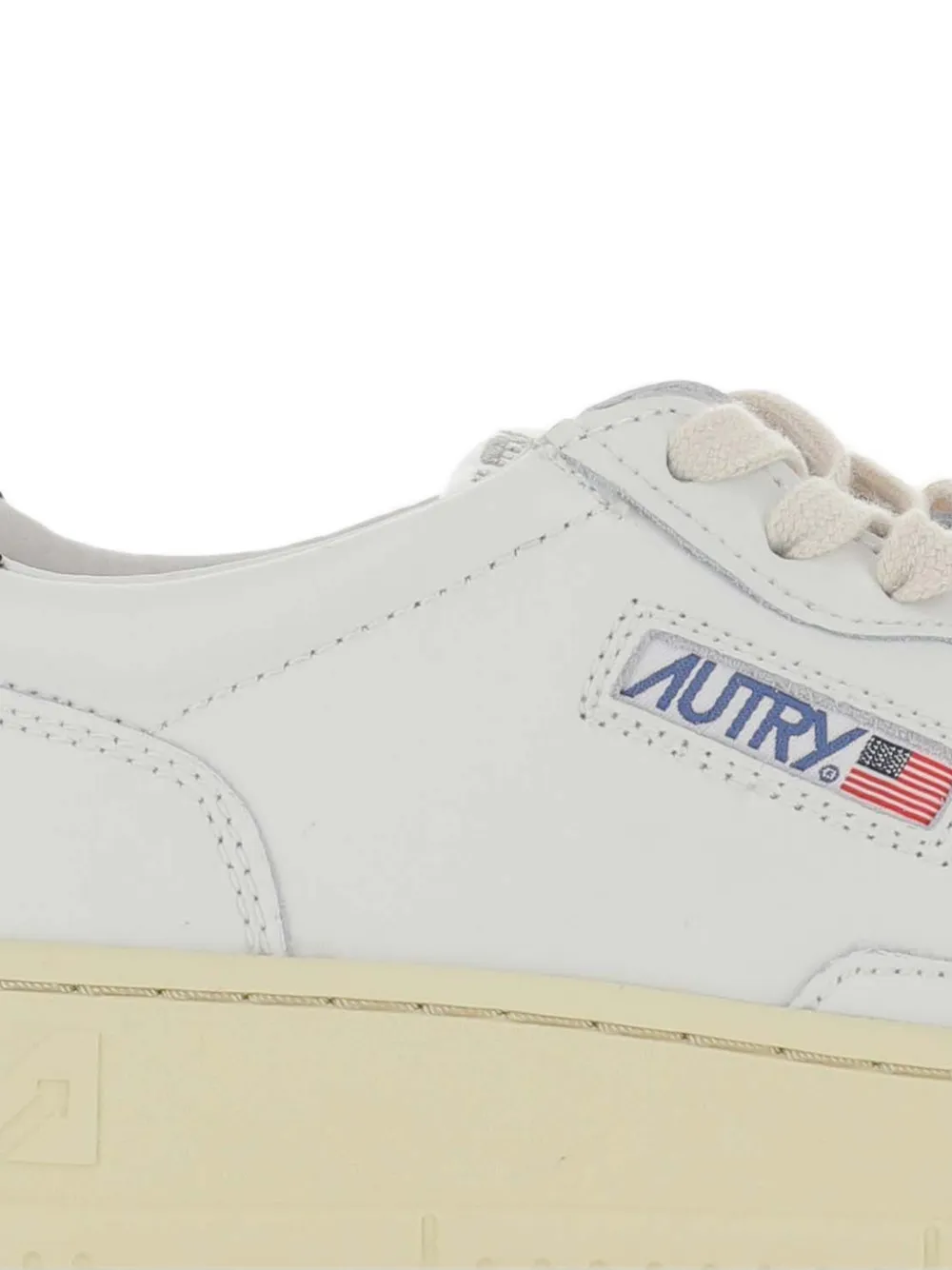 Autry Medalist leather sneakers Wit