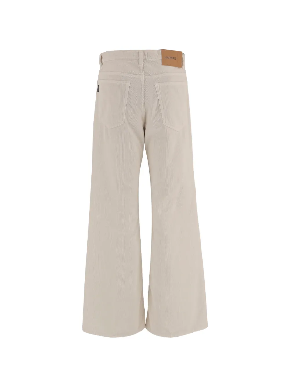 Haikure Broek met wijde pijpen Wit