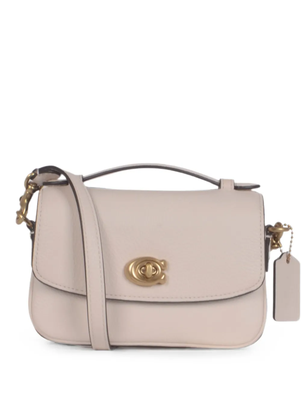 Coach 17 Cassie logo-plaque crossbody bag - Toni neutri