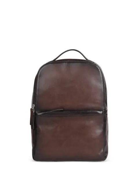 Officine Creative smooth leather backpack