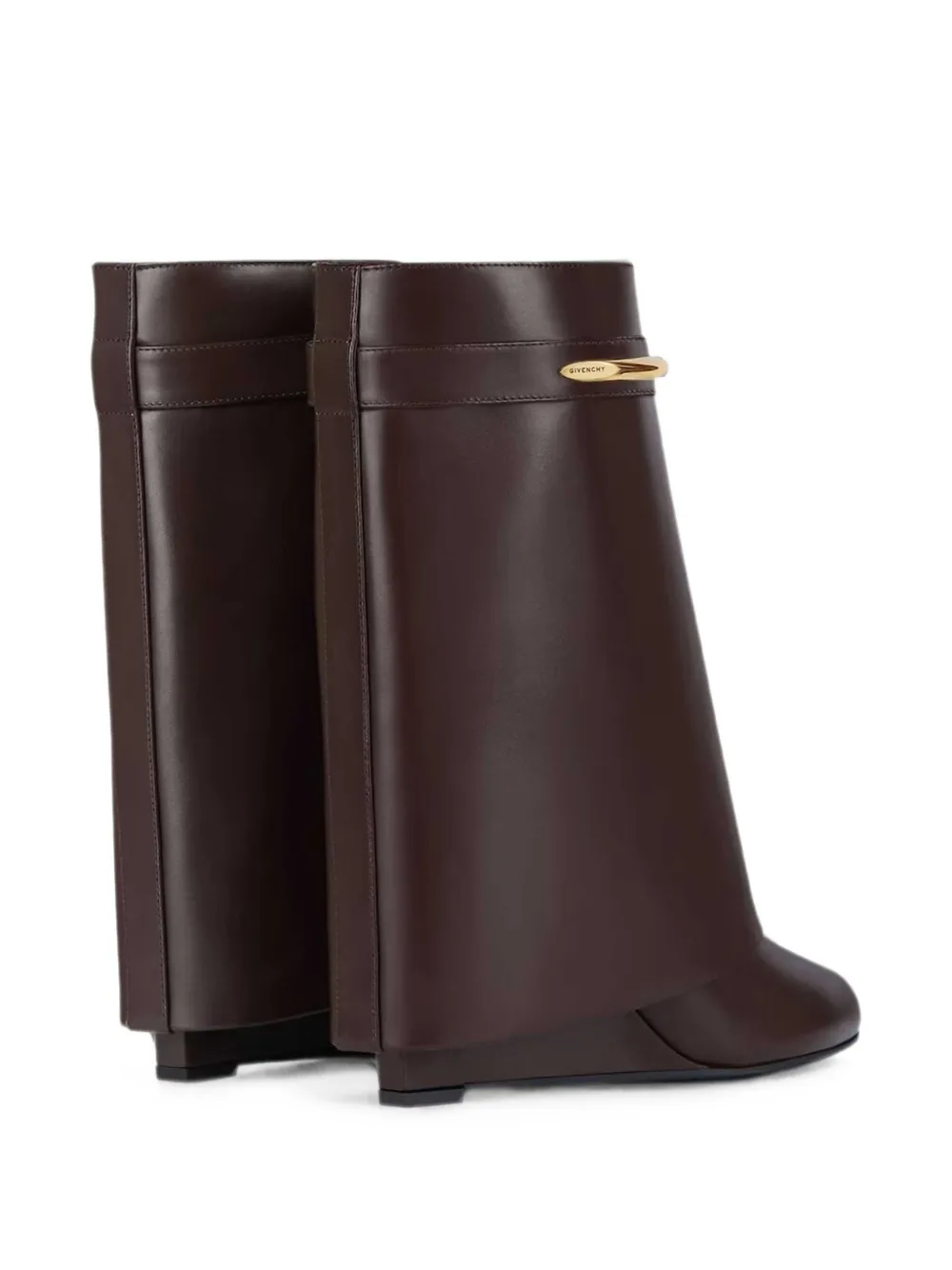 Givenchy Shark Lock wedge boots Bruin