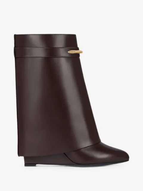 Givenchy Shark Lock wedge boots