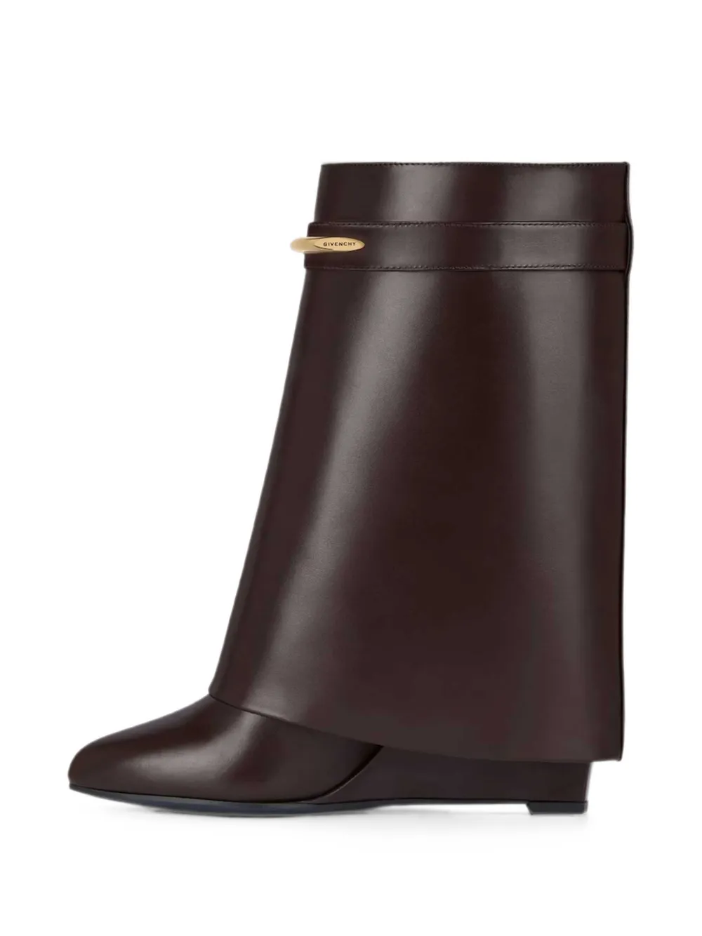 Givenchy Shark Lock wedge boots Bruin