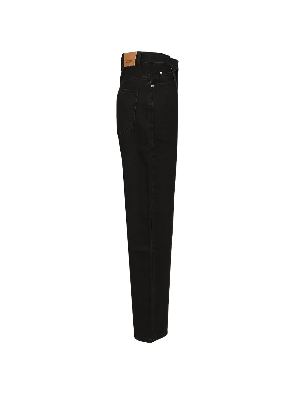 ISABEL MARANT Jeans met logopatch Zwart